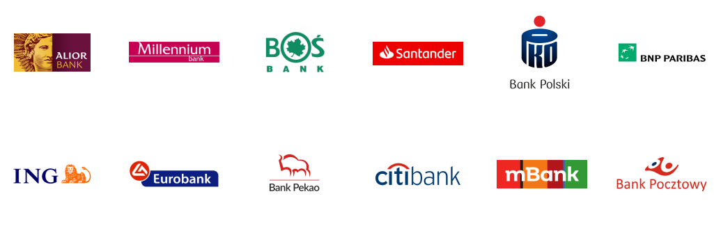 Credit banks logotypes