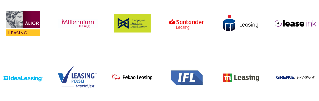 Leasing banks logotypes